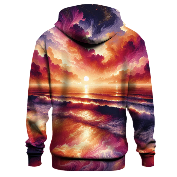 Ocean Sunset Tie-dye Hoodie