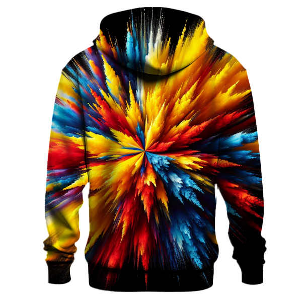 Dazzling Starburst Tie-dye Hoodie