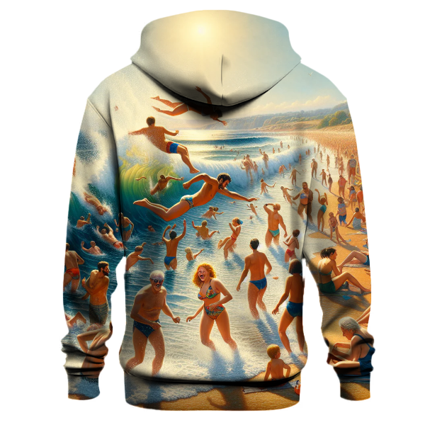 Swimming - Refreshing Waves Hoodie