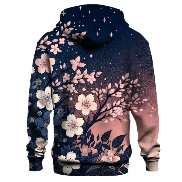 Midnight Blossom Hue Hoodie