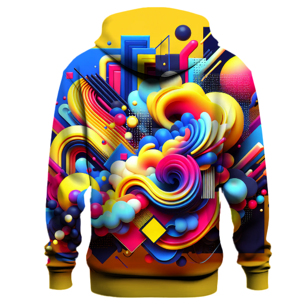 Electric 80s Artistry Hoodie