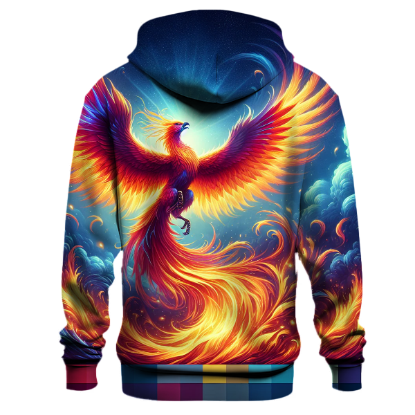 Mystical Phoenix Rebirth Hoodie
