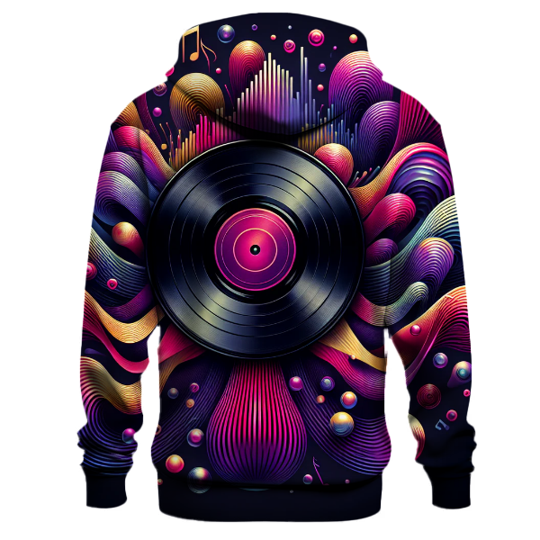 Retro Vinyl Record Hoodie