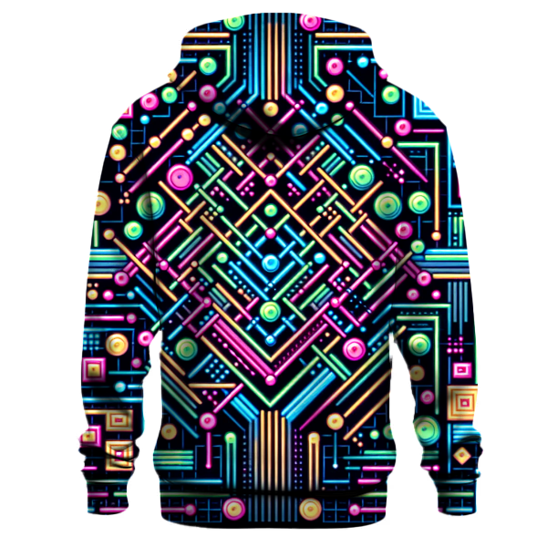 Electric Dance Floor Pulse Hoodie