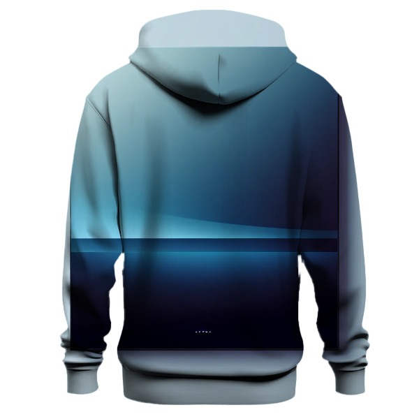 Steel Blue Horizons Hoodie