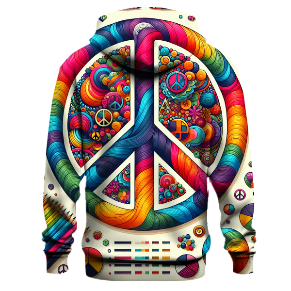 Peace Sign Vibes Hoodie