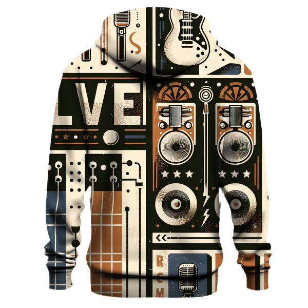 Vintage Rock Band Hoodie