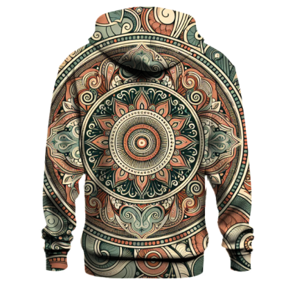 Earthy Bohemian Tapestry Hoodie
