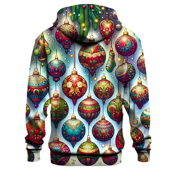 Christmas Tree Ornament Parade Hoodie