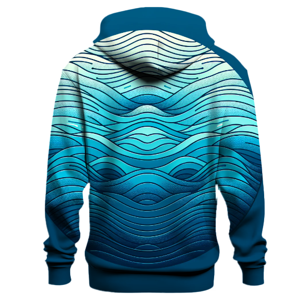 Ocean's Embrace Gradient Hoodie
