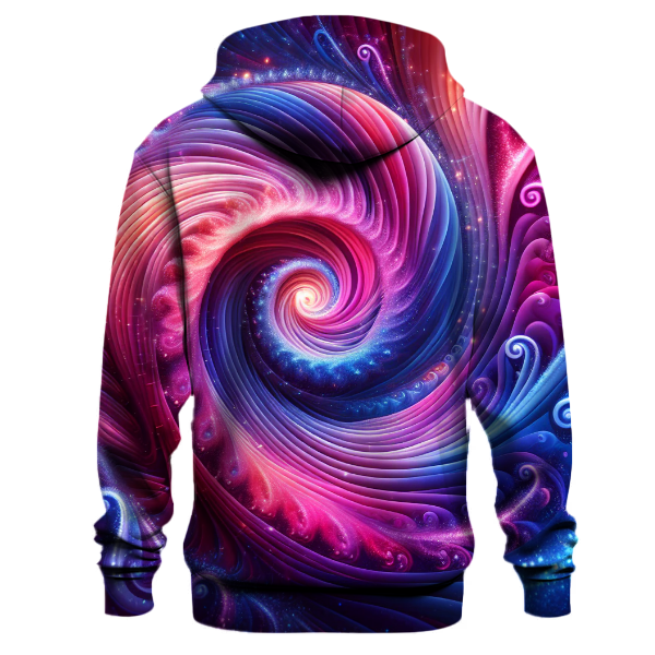 Ethereal Spiral Fusion Hoodie