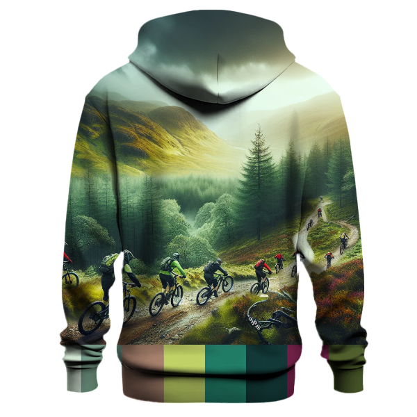 Mountain Biking - Scotland Hoodie