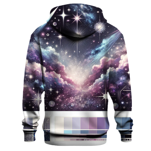 Glamour Glitter Galaxy Hoodie