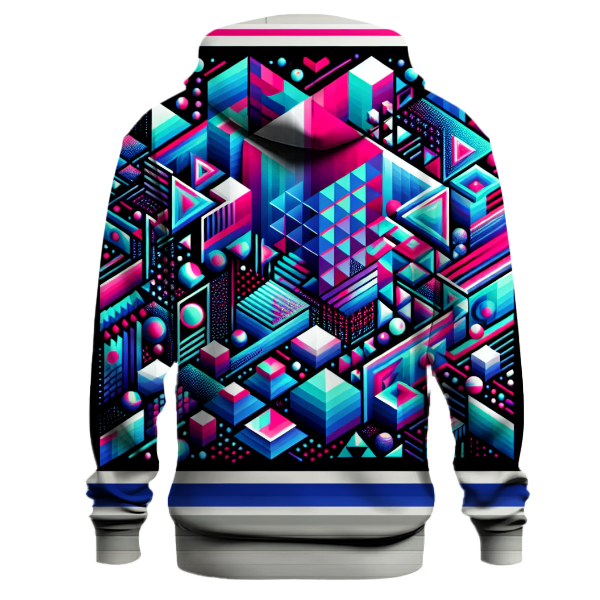 Electric Geometric Madness Hoodie