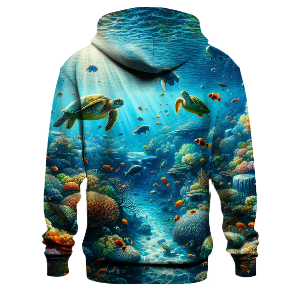 Fantasy Underwater Paradise Hoodie