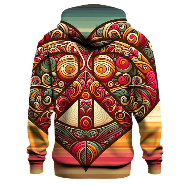 Groovy Love Vibes Hoodie