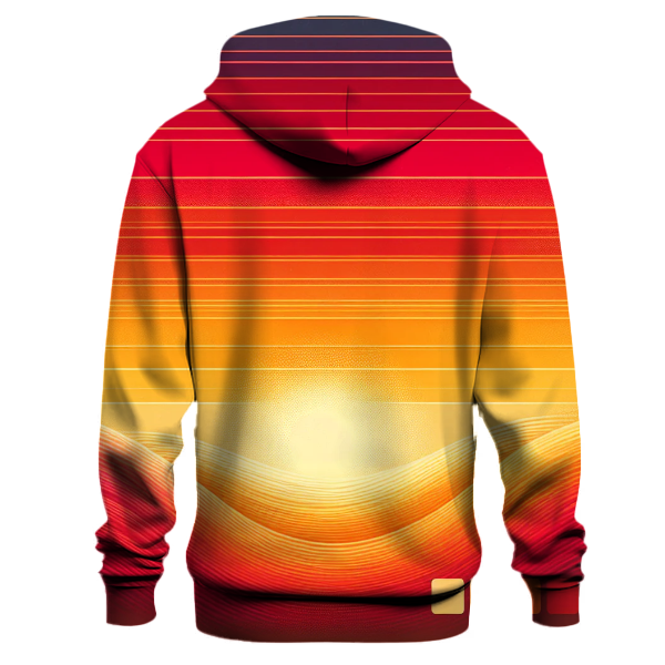 Crimson Skies Gradient Hoodie