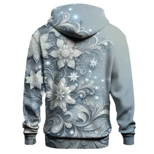Snowflake Symphony Elegance Hoodie