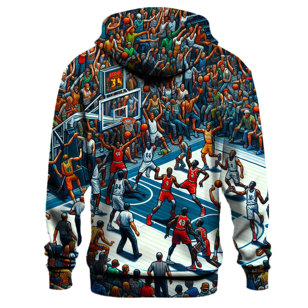 Basketball Excitement Hoodie