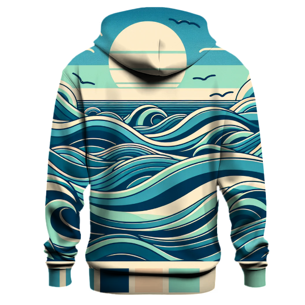 Oceanic Retro Wave Hoodie