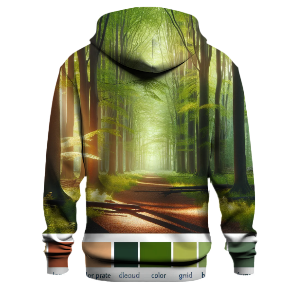 Majestic Forest Pathway Hoodie