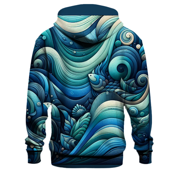 Ocean Wave Embrace Hoodie