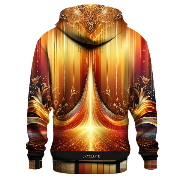 Metallic Sunset Glimmer Hoodie
