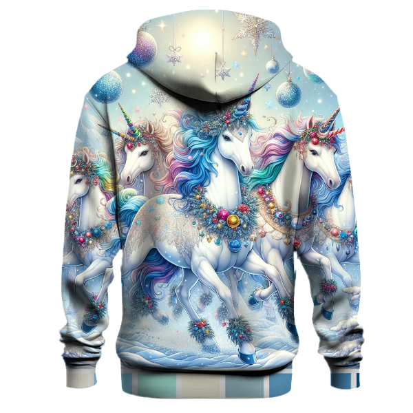 Holiday Magic Unicorns Hoodie