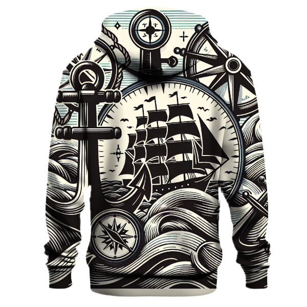 Classic Nautical Voyage Hoodie