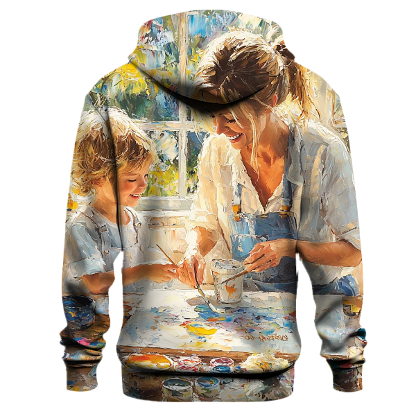 Artistic Connections Painting Together Hoodie