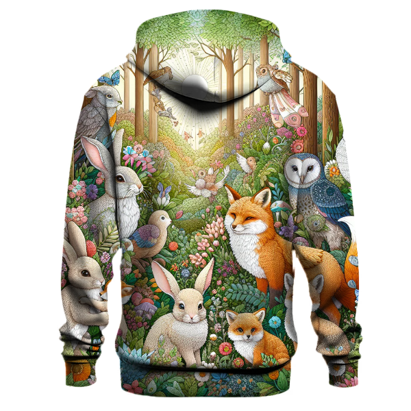 Charming Whimsical Woodland Hoodie