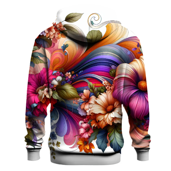 Flower Power Retro Hoodie