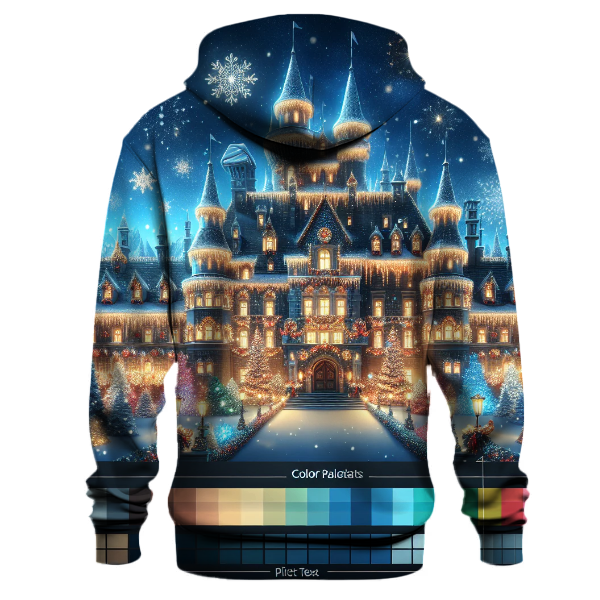 Christmas Castle Fantasy Hoodie