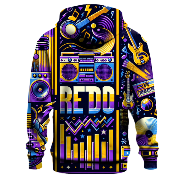 Rad Retro Music Hoodie