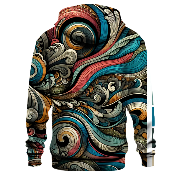 Paisley Waves Hoodie