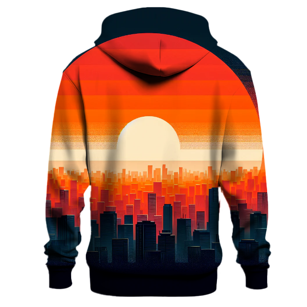Urban Sunset Echo Hoodie