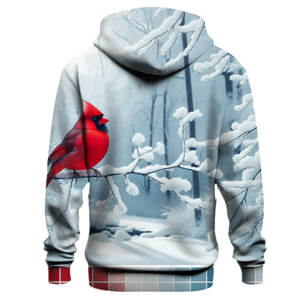 Snowy Cardinal Christmas Dream Hoodie