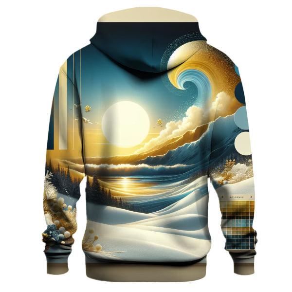 Winter Glow Gradient Hoodie