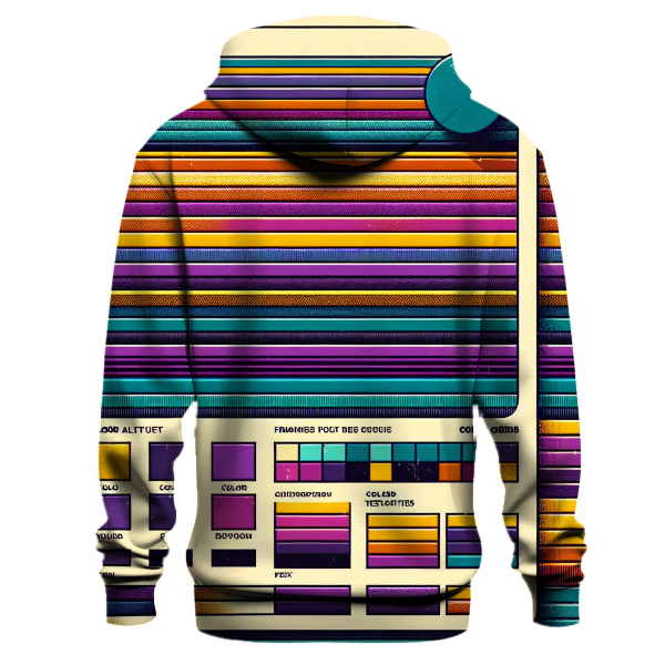 Groovy Harmony Stripes Hoodie