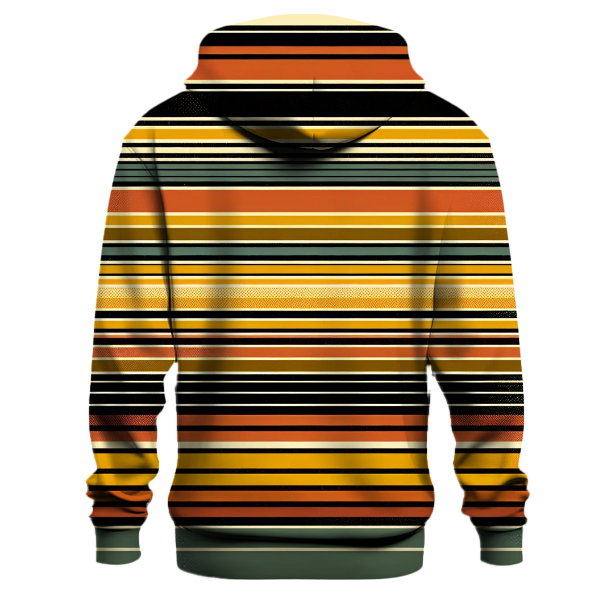 Vintage 70s Striped Hoodie