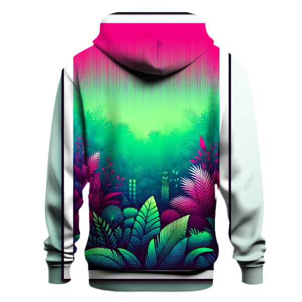 Neon Jungle Gradient Hoodie