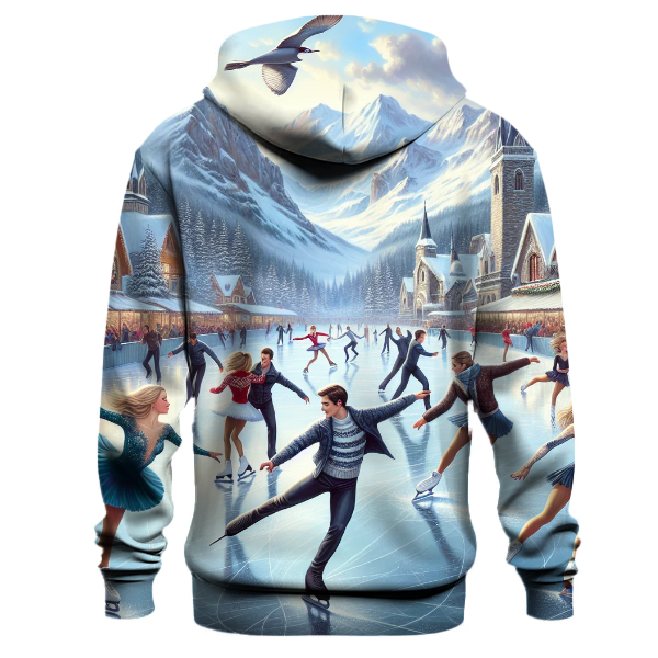 Ice Skating Dreamscape Hoodie
