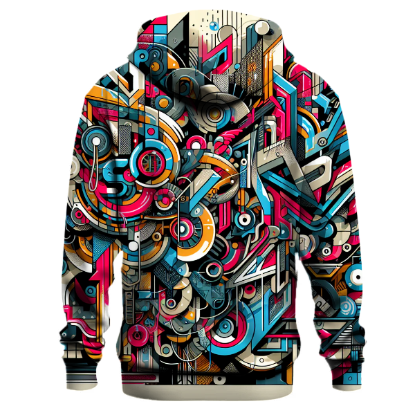 Retro Graffiti Street Art Hoodie