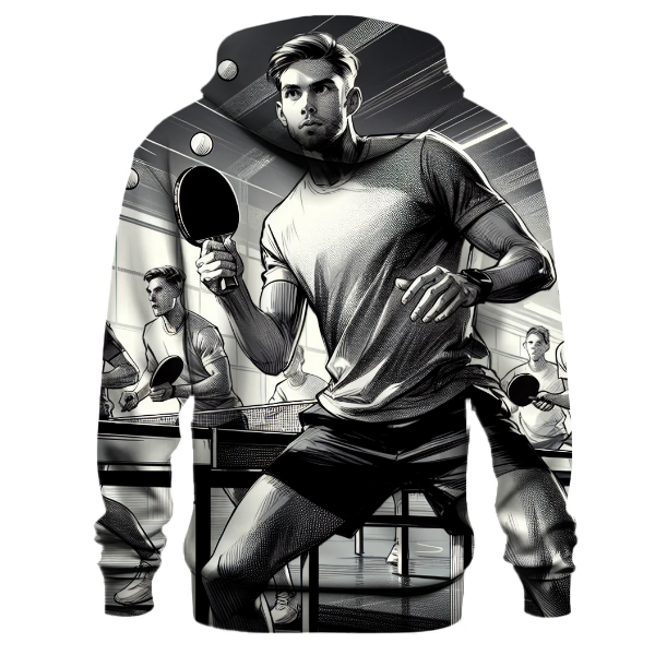 Table Tennis Thrill Hoodie