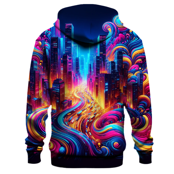 Electric Vibes Tie-dye Hoodie