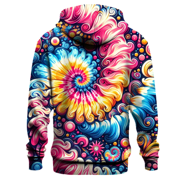 Festival Vibe Tie-Dye Hoodie