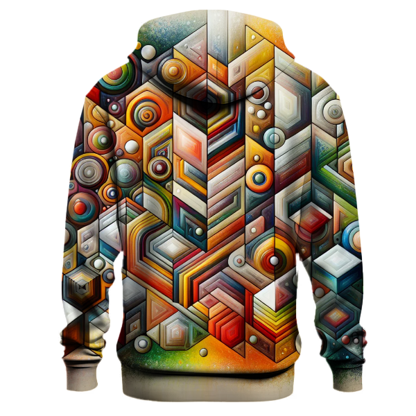 Lively Geometric Patterns Hoodie