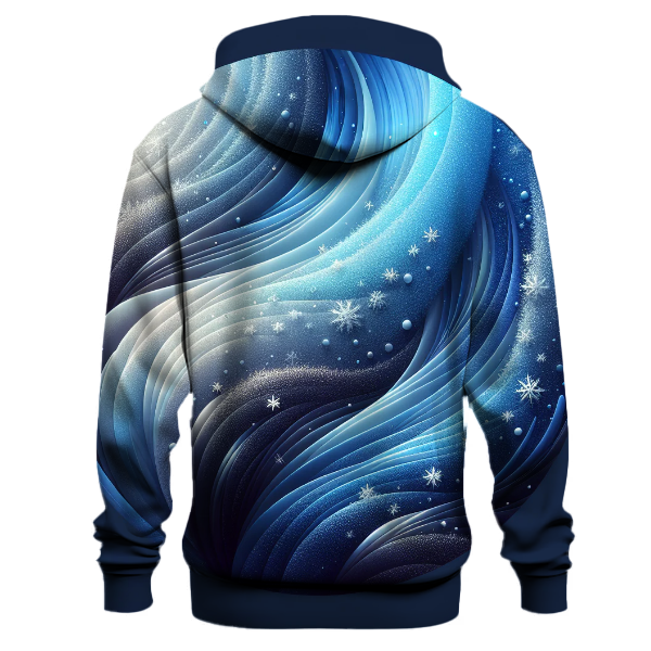 Cool Winter Ice Gradient Hoodie