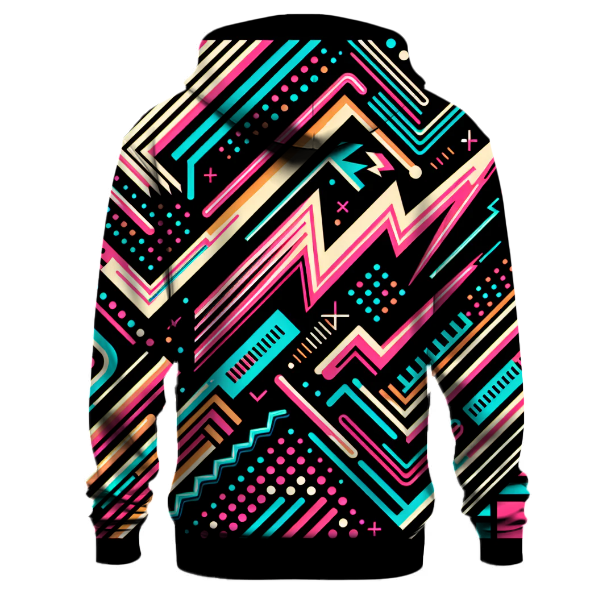 Funky Neon Dash Hoodie