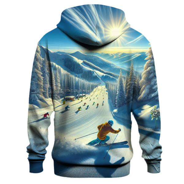 Skiing - Powder Adventure Hoodie